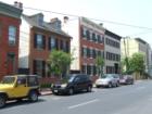 Typical Historic Homes in Downtown Frederick.