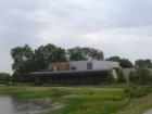 The Morton Arboretum Ginkgo Restaurant was built to blend into the natural scenery