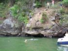 Jumping rock at Lake Lanier