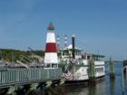 The Martha Jefferson is an 85 foot Mississippi River Paddleboat that can be contracted out for private or corporate parties.