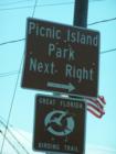 This way to Picnic Island....