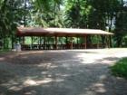 Pavillion at Lake Grubb Nature Park and walking trail.  Photo by Brian Schulman
