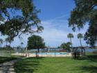 Randolph Farms pool and waterfront with dock for small boats, kayaks and canoes