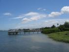 Wonderful waterviews from the west facing dock a short walk from the pool 