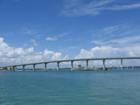 Bridge from Sand Key to south Clearwater Beach - you can see downtown Clearwater in the background 