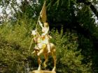 Joan of Arc Statue in Laurelhurst Neighborhood of Portland Oregon