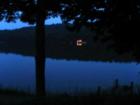 Upper Lake at dusk.
