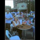 Sally Burke and friend at the Taste of The Central West End