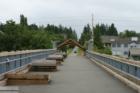 The board walk entrance 