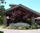 SADDLE CREEK RESORT ENTRANCE ON A COOL JUNE DAY
