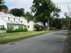 Scenic residential street that overlooks the river.