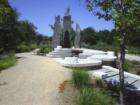 Artificial Small River at Botanical Garden