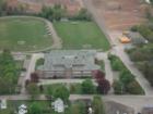 view from th remax balloon of high school area