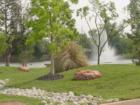 HOA pond in Bridewater, located on the E side of Santa Fe, between 2nd St & Danforth