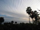 Catalina Island and an amazing cloud structure. 