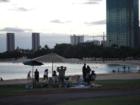 Ala Moana Beach at Dusk