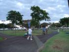 Getting in a nice bike ride at Magic Island