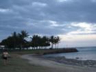 A couple of lines in the water at Magic Island
