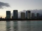 Sunset on Ala Moana Beach