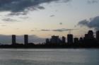 Sunset over Honolulu Skyline