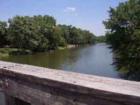 This neighborhood offers the quiet side of the Fox River below the Algonquin dam.