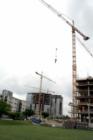 Bellevue, Washington Cranes.  NE 10th and 110th