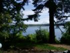 View to the mainland from a Lummi Island deck