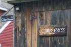 Hollis -- old cider press
      (c) Joan Whitebook