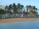 Beach off Hilton Hawaiian Village