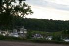 Boats docked at Marina, Tryon Street, South Glastonbury, CT