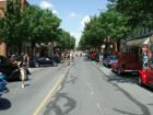 Locust STreet, Columbia Classic Car Show, June 16, 2007.  Photo by Brian Schulman