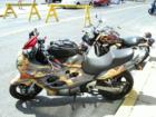 Customized cycles at the Columbia Classic Car Show, June 16, 2007.  Photo by Brian Schulman