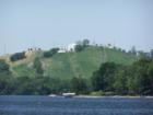 The ski slopes in Burnsville during the summer.