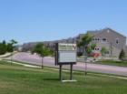 Across the street from the school is the Soaring Eagles Townhomes. This community is in the form of a Traditional Neighborhood Development.