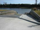 Boat launch into the Intracoastal Waterway.