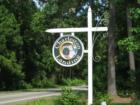 Entrance sign