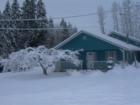 Nice snow covered in the Town of Omak