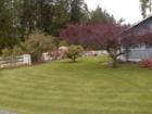 Omak landscaped home