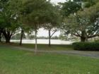 Walking path and lake in Sunrise Florida