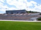 Falcon Stadium, the home field of the U.S. Air Force Academy football team. It is also the site for the graduation ceremonies.