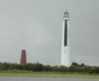 Bounded by the Francis Marion National Forest and Cape Romain Wildlife Refuge (Picture: Cape Romain Lighthouses - only accessable by boat)