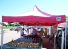 The Farmers' Market opened on June 21st at Memorial Park. The entrance is on Union Boulevard, just north of the 7-Eleven Velodrome. There was a large variety of produce, breads, and other items.