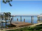 View of dock at 509 Buchanan in the Pass Drury Subdivision of Dauphin Island.
      See ForgottenGulf.com for more info.