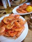 Skinner's Seafood shrimp caught  on Dauphin Island, makes a delicious summer supper.