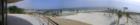 Panorma view from the Isle Dauphine Club of the Golf course and Gulf of Mexico on Dauphin Island