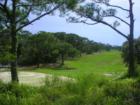 A view of 15th green from gated gulf front DeSoto Landing community on Dauphin Island
