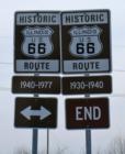 Route 66 Route change Litchfield Illinois