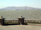 A view from Embassy Suites towards SFO and San Bruno Mountain