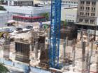 the element under construction on Franklin St in Downtown tampa