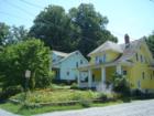 Houses along Old Timey Silver Spring Avenue, a wide street with large deep Lots